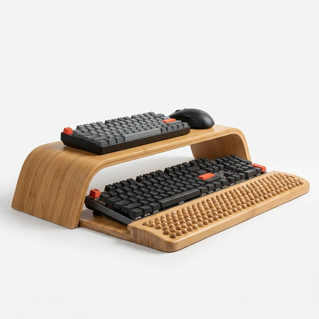 Handwoven Water Hyacinth Slim Oval Trash Can