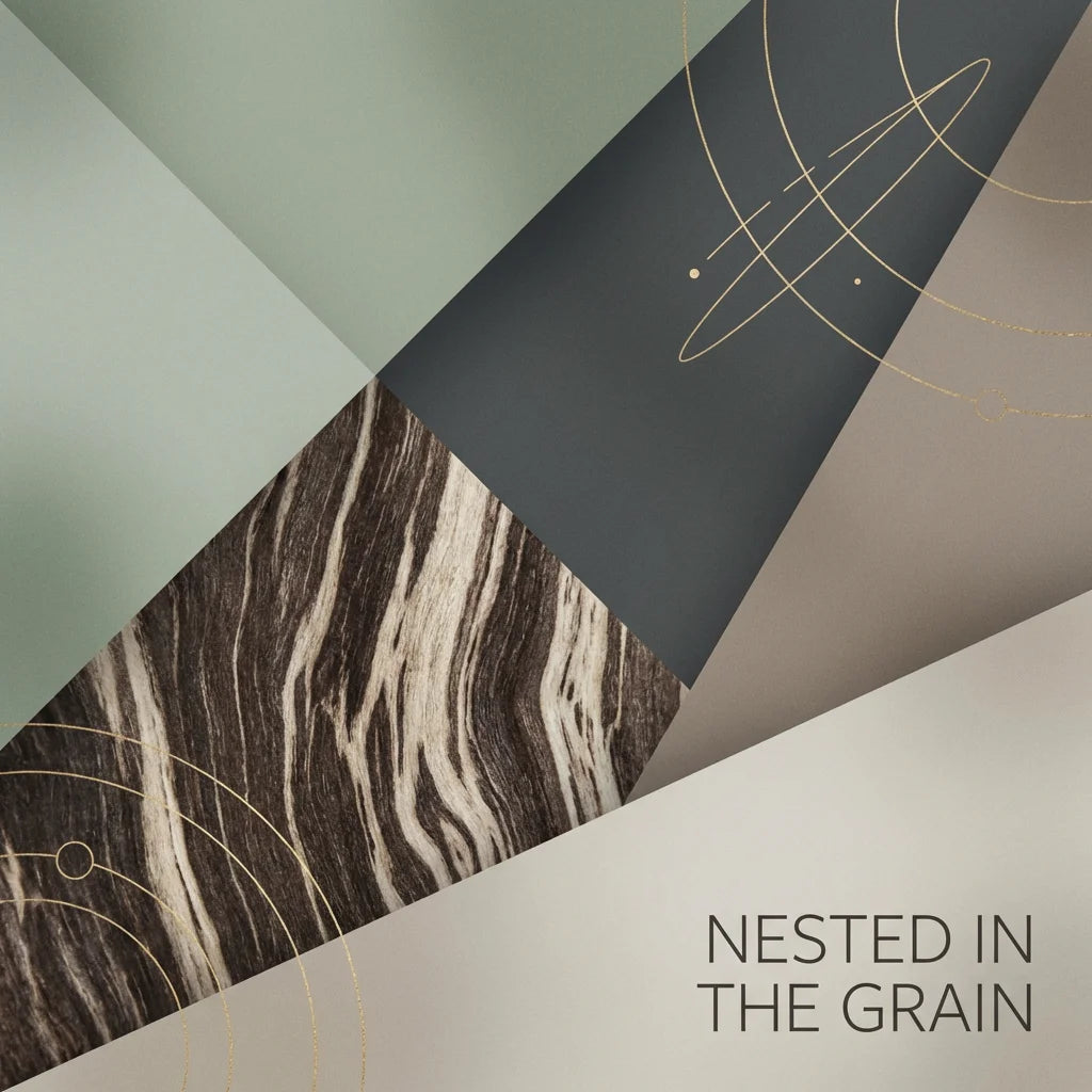 Ergonomic Bamboo Keyboard Stand with Massage Wrist Rest